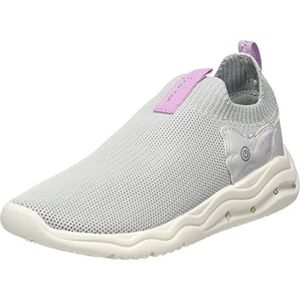 Geox Meisje J Phyper Girl Sneakers, Lt Grijs Roze, 32 EU