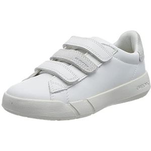 Geox J HYROO Boy sneakers, wit/rood, 35 EU, wit-rood., 35 EU