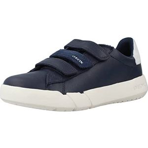 Geox J Hyroo Boy Sneakers voor jongens, marineblauw/wit, 29 EU
