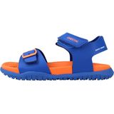 Geox - J Fommiex Boy - Sandalen - Royal Oranje - Leer/Textiel
