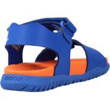 Geox - J Fommiex Boy - Sandalen - Royal Oranje - Leer/Textiel