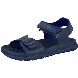 Geox Jongens J Fommiex Boy sandalen, Donkerblauw, 28 EU