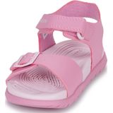 GEOX - FUSBETTO - Sandalen - Donkerroze/Lichtlila - Lederlook