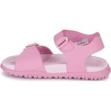 GEOX - FUSBETTO - Sandalen - Donkerroze/Lichtlila - Lederlook