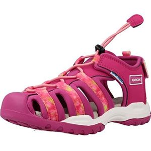 Geox J Borealis Girl sandalen voor meisjes, cyclamen, 37 EU