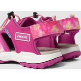 Sandalen met labelpatch, model 'BOREALIS'