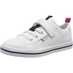 Geox Jr Ciak Girl sneakers voor meisjes, wit, 25 EU