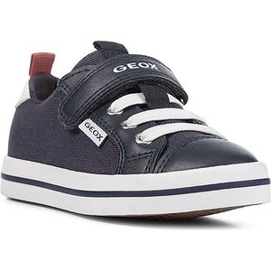 Geox Jr Ciak Girl sneakers voor meisjes, Donkerblauw, 24 EU