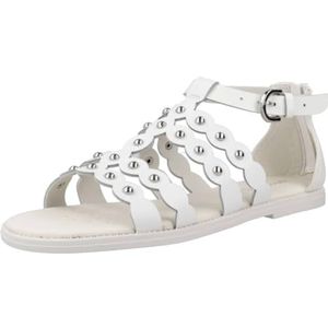 Geox Meisjessandalen J Karly Girl, wit, 30 EU