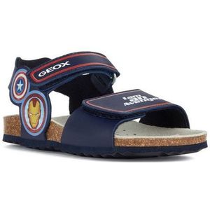 Geox Jongens J Ghita Boy sandalen, Donkerblauw, 30 EU