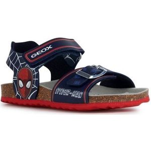 Geox Jongens J Ghita Boy sandalen, rood (navy red), 36 EU