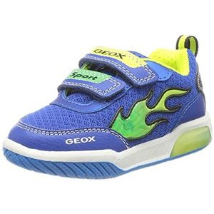 Geox J Inek Boy Sneakers voor heren, Royal Lime, 38 EU