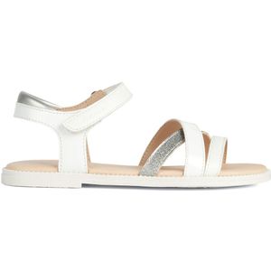 Ademende sandalen Karly GEOX. Synthetisch materiaal. Maten 27. Wit kleur