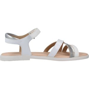 GEOX - Karly Girl - Sandalen - Wit - Synthetisch - Ademend en Waterbestendig
