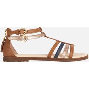 Geox - Karly Sandalen - Zwart - Rubber