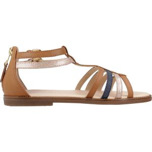Geox - Karly - Sandalen - Zwart - Leer