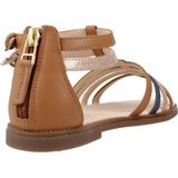 Geox - Karly Sandalen - Zwart - Rubber