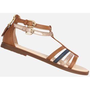 Geox - Karly Sandalen - Zwart - Rubber