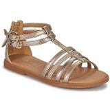 Ademende sandalen Karly GEOX. Synthetisch materiaal. Maten 30. Grijs kleur