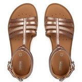 Geox - Karly - Sandalen - Parelmoer - Synthetisch - Verstelbare Enkelbandjes