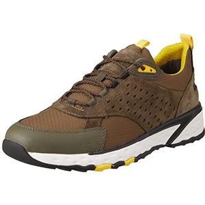 Geox U STERRATO Sneakers voor heren, olijfgroen, 40 EU, olijfgroen, 40 EU