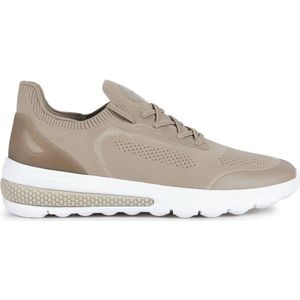 Geox, Schoenen, Heren, Bruin, 42 EU, Sneakers met Spherica Actif A stijl