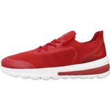 Geox - U Spherica Actif - Herensneakers - Donker Rood - Ademend