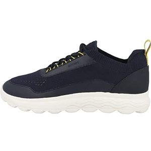 Geox Heren U SPHERICA A Sneaker, DK Navy, 45 EU, donkerblauw, 45 EU