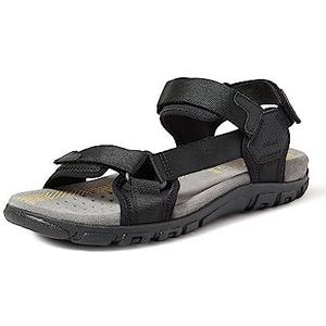 Geox sandaal heren uomo sandal strada,zwart,47 EU