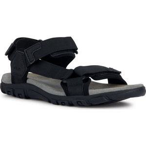 Geox sandaal heren uomo sandal strada,zwart,44 EU