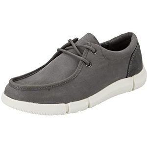 Geox Jongens U Adacter M Moccasin, donkergrijs (dark grey), 39 EU