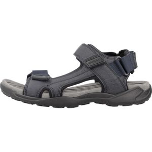 Geox Heren U TERRENO + Grip Sandaal, Navy, 41 EU, navy, 41 EU