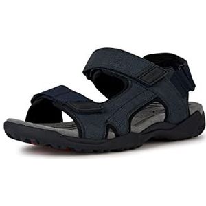 Geox Heren U TERRENO + Grip Sandaal, Navy, 40 EU, navy, 40 EU