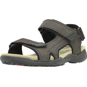 Geox, Flat Sandalen Bruin, Heren, Maat:39 EU