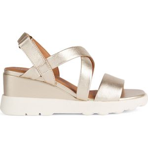 GEOX - Spherica EC6 - Sandalen - Goud - Metallic Leer