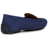 GEOX KOSMOPOLIS + GRIP Loafers - Marineblauw - Suède - Antislip Damesmocassin