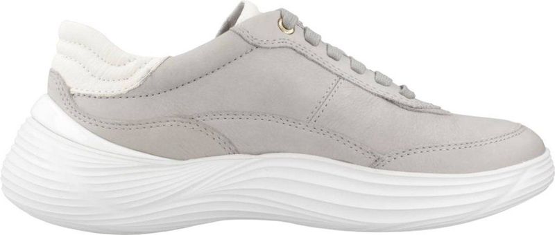 Geox - Fluctis Sneakers - Grijs - Leer