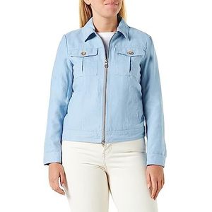Geox Dames W LICENA Jacket, Dusty Blue, 38, Dusty Blue., 38