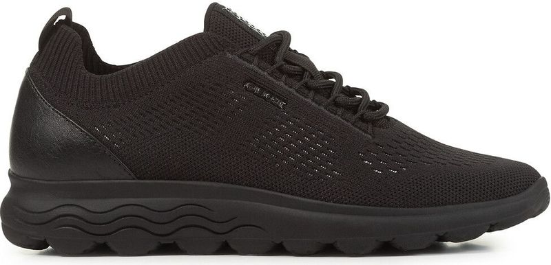 Geox - Spherica - Damestrainers - Wit - Stof en Leer