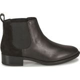 Geox D Felicity Enkelboot voor dames, zwart.
