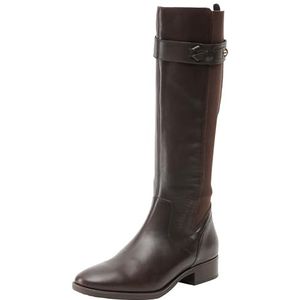 Geox D Felicity Knee High Boot voor dames, koffie, 37 EU