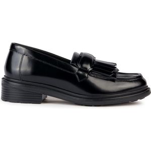 Geox - Walk Pleasure - Loafers - Zwart - 100% Rundleer