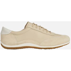 Geox - Vega - Sneakers - Beige - Suède en Nappaleer