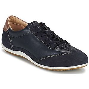 Geox D Vega A Sneakers voor dames, marineblauw/blauw, 35 EU, donkerblauw, 35 EU