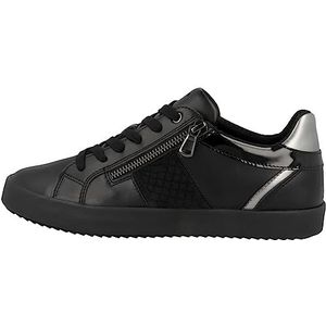 Geox Dames D Blomiee E Sneakers, Schwarz, 40 EU