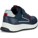 GEOX - Briezee - Hardloopschoenen - Marineblauw/Donkerrood