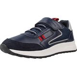 GEOX - Briezee - Hardloopschoenen - Marineblauw/Donkerrood