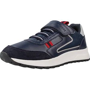GEOX - Briezee - Hardloopschoenen - Marineblauw/Donkerrood