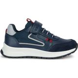 GEOX - Briezee - Hardloopschoenen - Marineblauw/Donkerrood