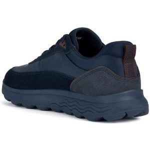 Geox U Spherica Sneakers voor heren, Navy Blauw